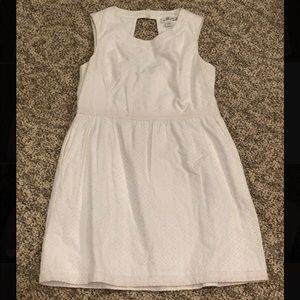 White Vineyard Vines Eyelet Dress